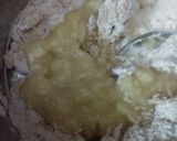A picture of step 2 of Banana oats pancake.