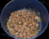 Lencsegulyás recept fázis 3 fotója