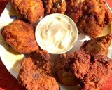 A picture of step 6 of My homemade KFC.