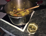 Foto del paso 4 de la receta: Costillas de cerdo con patatas y azafrán