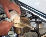 Foto del paso 4 de la receta Tarta de queso y melocotón