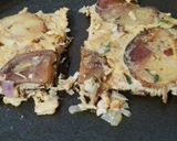 A picture of step 7 of Chicken potato omelette.