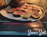 A picture of step 2 of Oven Roasted Eggplants.