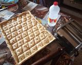 صورة لخطوة 3 من وصفة بقلاوة على اصولها،