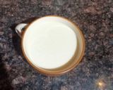A picture of step 1 of Caramel egg pudding.