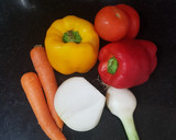 Foto del paso 1 de la receta: Entrecot con salsa de carne y verduras frescas