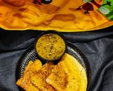 A picture of step 4 of Tomato chutney dosa.