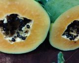 Hình bước làm 1 của món Beef chew Papaya
