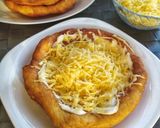 Krumplis lángos 🧀🍴 recept fázis 8 fotója