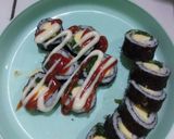 Foto langkah ke 4 dari resep Nasi Sushi Simpel.