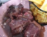 A picture of step 7 of Boeuf Bourguignon.