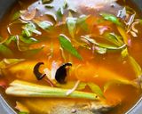 Gambar langkah 2 resipi Asam Rebus Ikan Kembung.