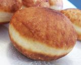 Vaníliás-csokis szalagos fánk recept fázis 4 fotója
