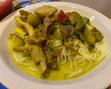 รูปขั้นตอนการทำที่ 4 ของ แกงเขียวหวานไก่