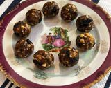 A picture of step 9 of Dry Fruit Laddu.