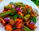 परवल आलू की मसालेदार सब्जी - सफर के लिए परवल की सब्जी रेसिपी चरण 8 फोटो