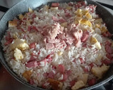 Foto del paso 2 de la receta: Arroz brillante a las tres delicias