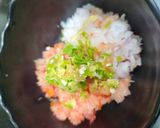 A picture of step 1 of Soya Besan Mix Vegetable Chilla.