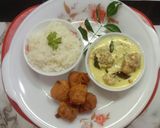 दही की कढ़ी (Dahi ki kadhi recipe in hindi) रेसिपी चरण 7 फोटो