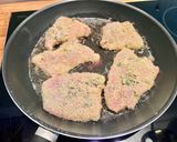 Une image de l'étape 3 de Escalope de dinde panée.