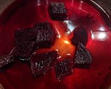 A picture of step 1 of Beetroot Banana smoothie.