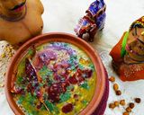 A picture of step 4 of Banjara Dal.