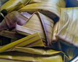 Foto langkah ke 6 dari resep Nagasari roti tawar gurih.
