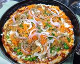 A picture of step 8 of Farmhouse Veg Pan Pizza.