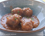Foto del paso 13 de la receta: Albóndigas de mero y gambas rojas
