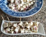 Foto del paso 2 de la receta: CAUSEO De🎊Queso y Cebolla...!🍭