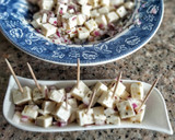 Foto del paso 2 de la receta: CAUSEO De🎊Queso y Cebolla...!🍭