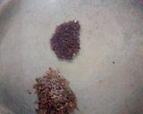 A picture of step 1 of Malai matar.