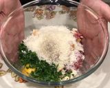A picture of step 6 of Italian meatballs (polpettone).