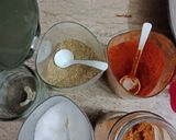 A picture of step 2 of Crispy masala fries.