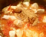 A picture of step 8 of Chicken & veggie curry with spices (Chicken Jalfrezi) ☺.