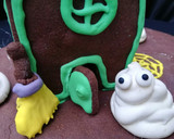 Foto del paso 12 de la receta: Casa del terror con galletas de mantequilla