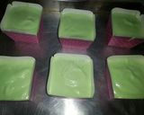 Foto langkah ke 4 dari resep Pandan Hokkaido Chiffon Cupcake.
