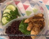รูปขั้นตอนการทำที่ 2 ของ อาหารคลีน 3 มื้อ 1วัน + มื้อระหว่างวัน สันในไก่หมักซ๊อสญี่ปุ่น ดอกขจรผัดไข่ สลัดญี่ปุ่น