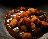 A picture of step 6 of Chilli potato.