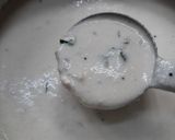 A picture of step 3 of Rava onion dosa (with leftover dosa batter).