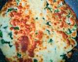 Hình bước làm 5 của món Bánh pizza phô mai làm từ bắp cải