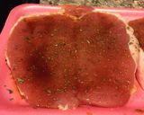 A picture of step 3 of Grilled Pork Chops With Creamy Mushroom Sauce.