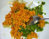 Foto langkah ke 3 dari resep Ikan mujair (gurame) pepes bumbu pedaass alla manado.