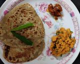 बेसन की सब्जी और दशमी(besan ki sabji aur dashmi recipe in hindi) रेसिपी चरण 10 फोटो