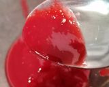 Une image de l'étape 4 de Coulis de framboise.