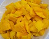 A picture of step 1 of Mango Puree.
