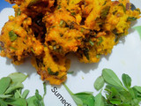मुगडाळ, मेथी पकोडे