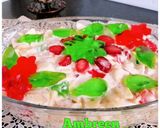 A picture of step 6 of Colorful creamy fruit chaat 🤗.