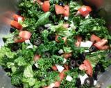 Kale and romaine lettuce salad recipe step 9 photo