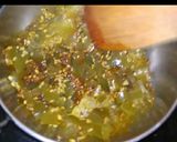 A picture of step 3 of Methi Aloe Vera pickle.